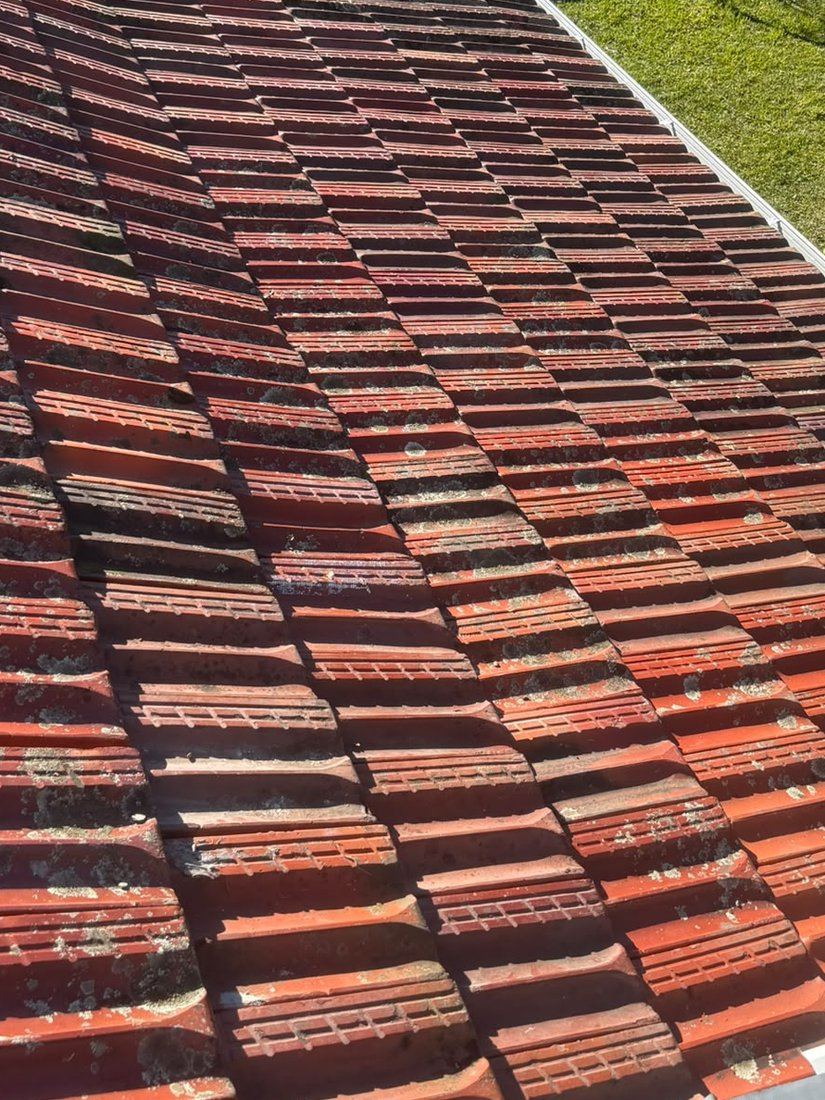 Completed roof with new Colorbond gutter and fascia Sydney